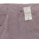 SATIN LAVENDER WOMEN'S STRAIGHT PANTS