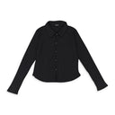 KEYHOLE BLACK CARDIGAN