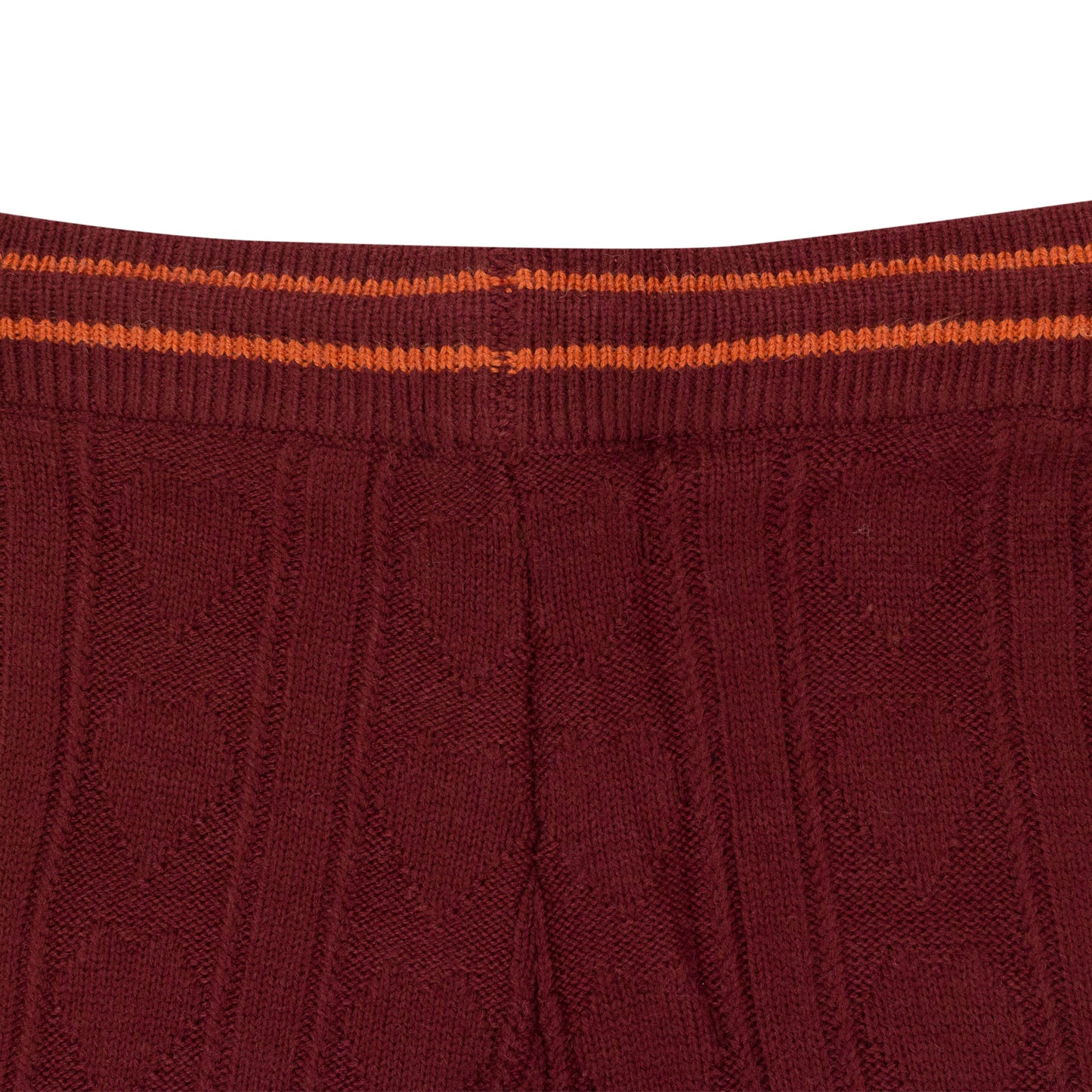 DASIY LANE KNIT BURGUNDY MEN'S JOGGERS & SWEATPANTS