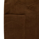 CORDLESS CLAIR BROWN MEN'S CASUAL PANTS