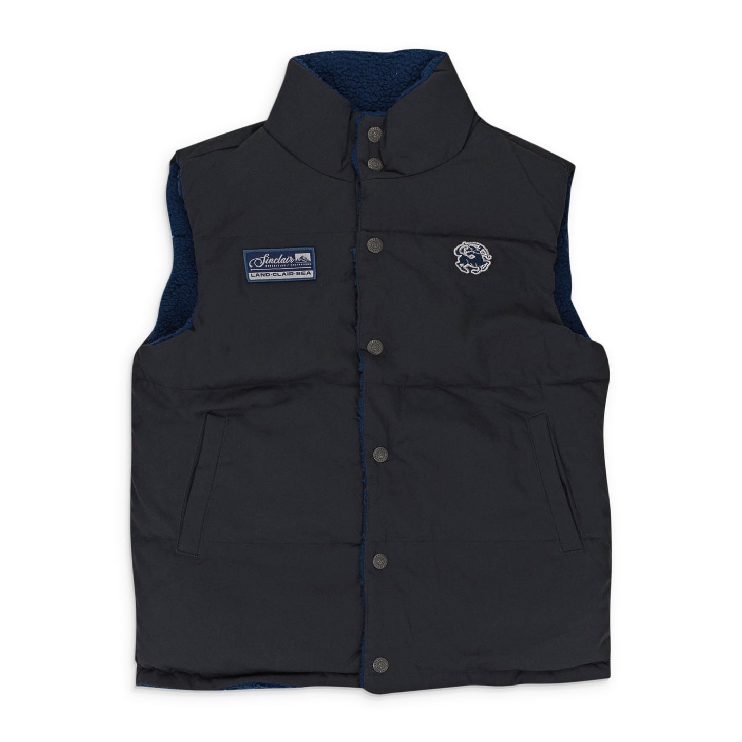 SINCOZY NAVY OUTERWEAR VESTS