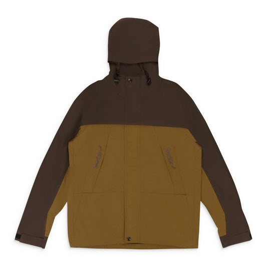 TWO TONE INTERIOR BROWN CARAMEL WORK JACKETS