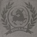 CREST ISLAND KNIT GRAY SWEATER