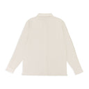 PURE UNCUT LINEN WHITE BUTTON DOWN SHIRT
