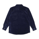 TWIST CORD NAVY BLUE BUTTON DOWN SHIRT