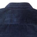 TWIST CORD NAVY BLUE BUTTON DOWN SHIRT