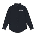 FITZGERALD OXFORD BLACK BUTTON DOWN SHIRT