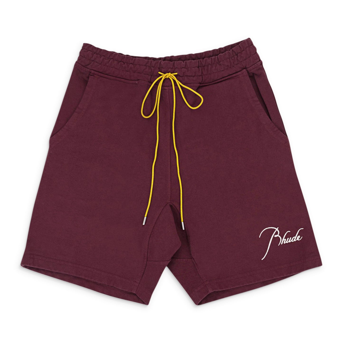 TERRY MAROON SHORTS