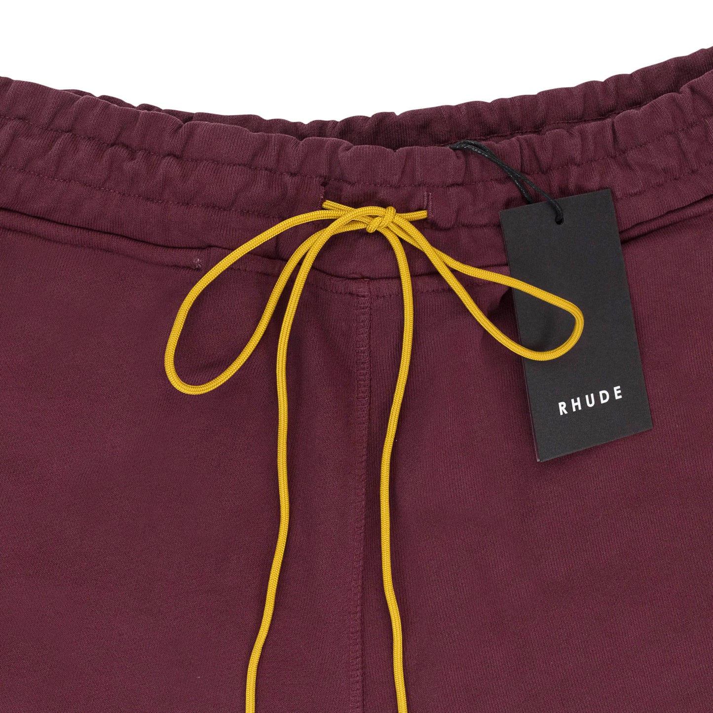 TERRY MAROON SHORTS