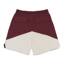 YACHTING MAROON/OFF-WHITE SHORTS