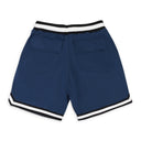 COURT LOGO NAVY SHORTS