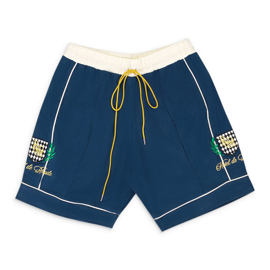 PJ NAVY/CREAM SHORTS