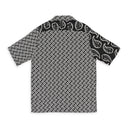 RAYON BANDANA BLACK/WHITE BUTTON-UP SHIRT