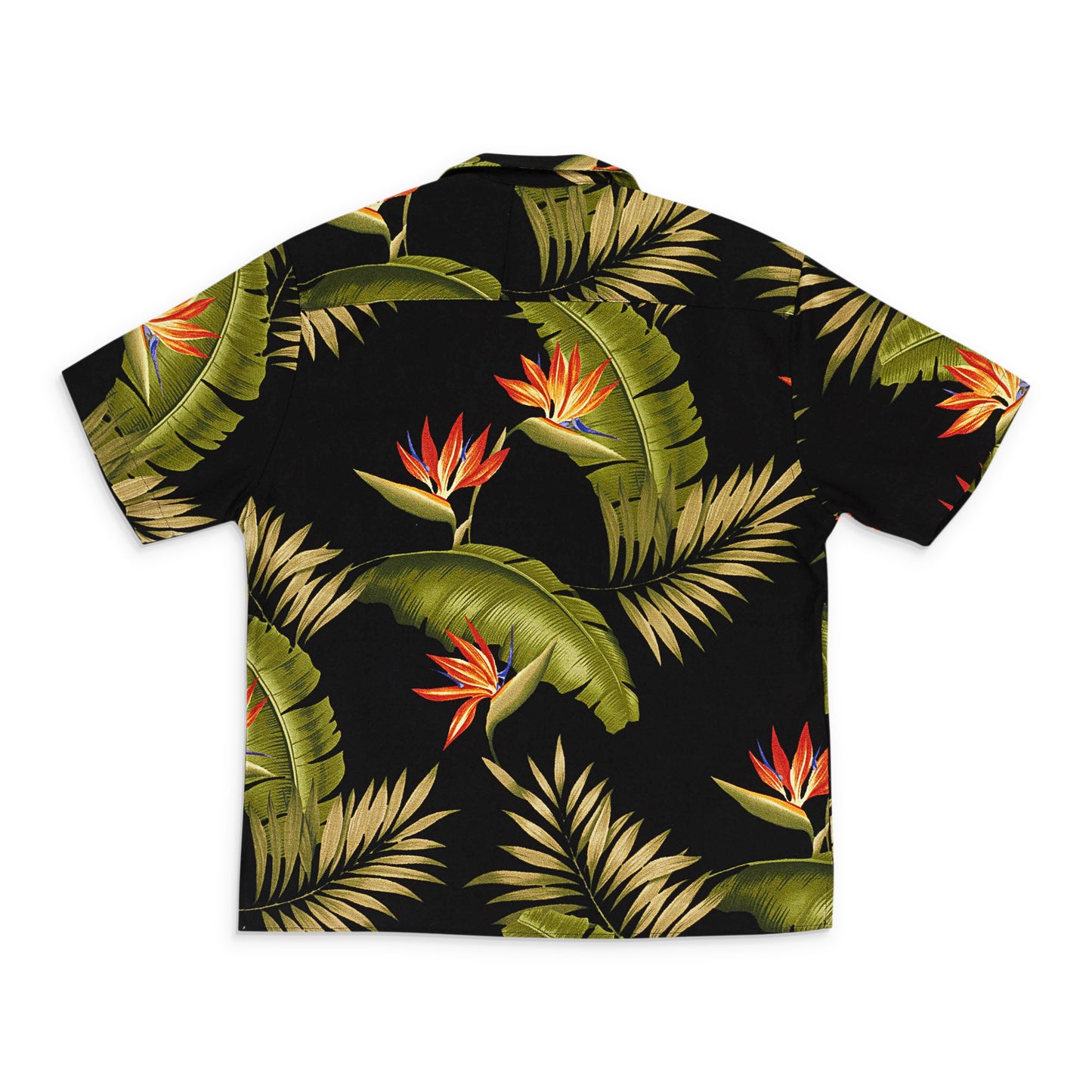 SNAP HAWAIIAN BLACK/GREEN SNAP BUTTON CLOSURE