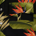 SNAP HAWAIIAN BLACK/GREEN SNAP BUTTON CLOSURE