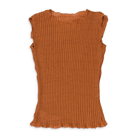 CENSOR BURNT ORANGE BLOUSE