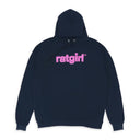 RATGIRL HEART NAVY HOODIE