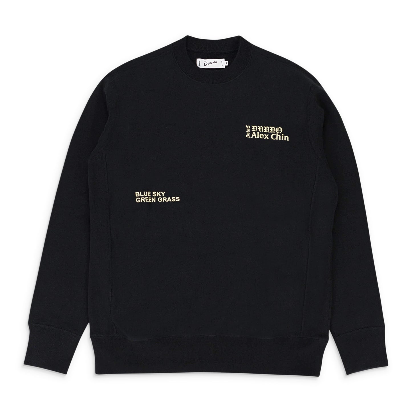 BLUESKY CREW BLACK SWEATSHIRT