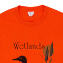 WETLANDS LS ORANGE T-SHIRT
