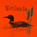 WETLANDS LS ORANGE T-SHIRT
