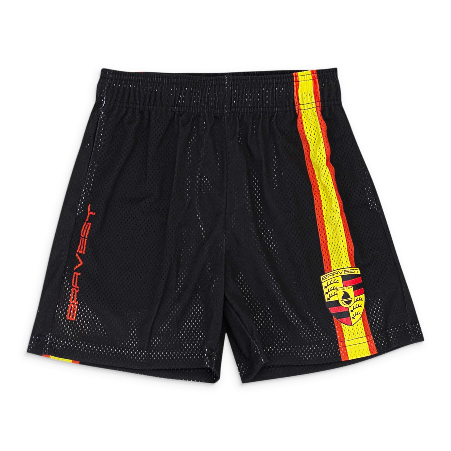 RACING BLACK SHORTS