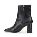 DUCK BLACK ANKLE BOOTS