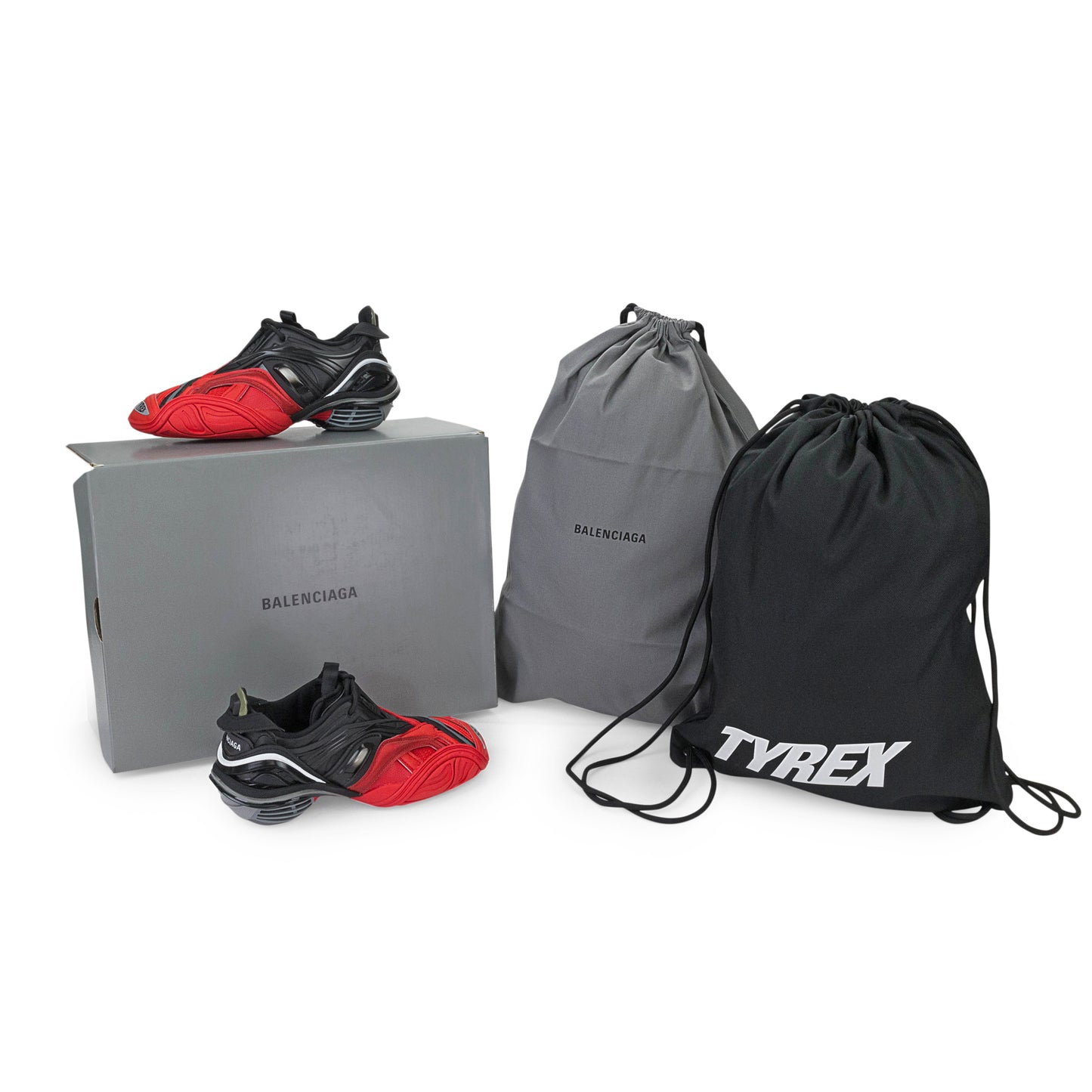 TYREX BLACK RED SNEAKERS