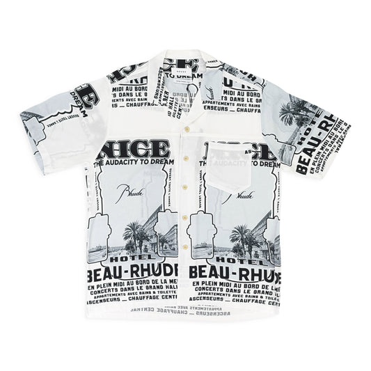 HOTEL BEAU-RHUDE WHITE/BLACK T-SHIRT