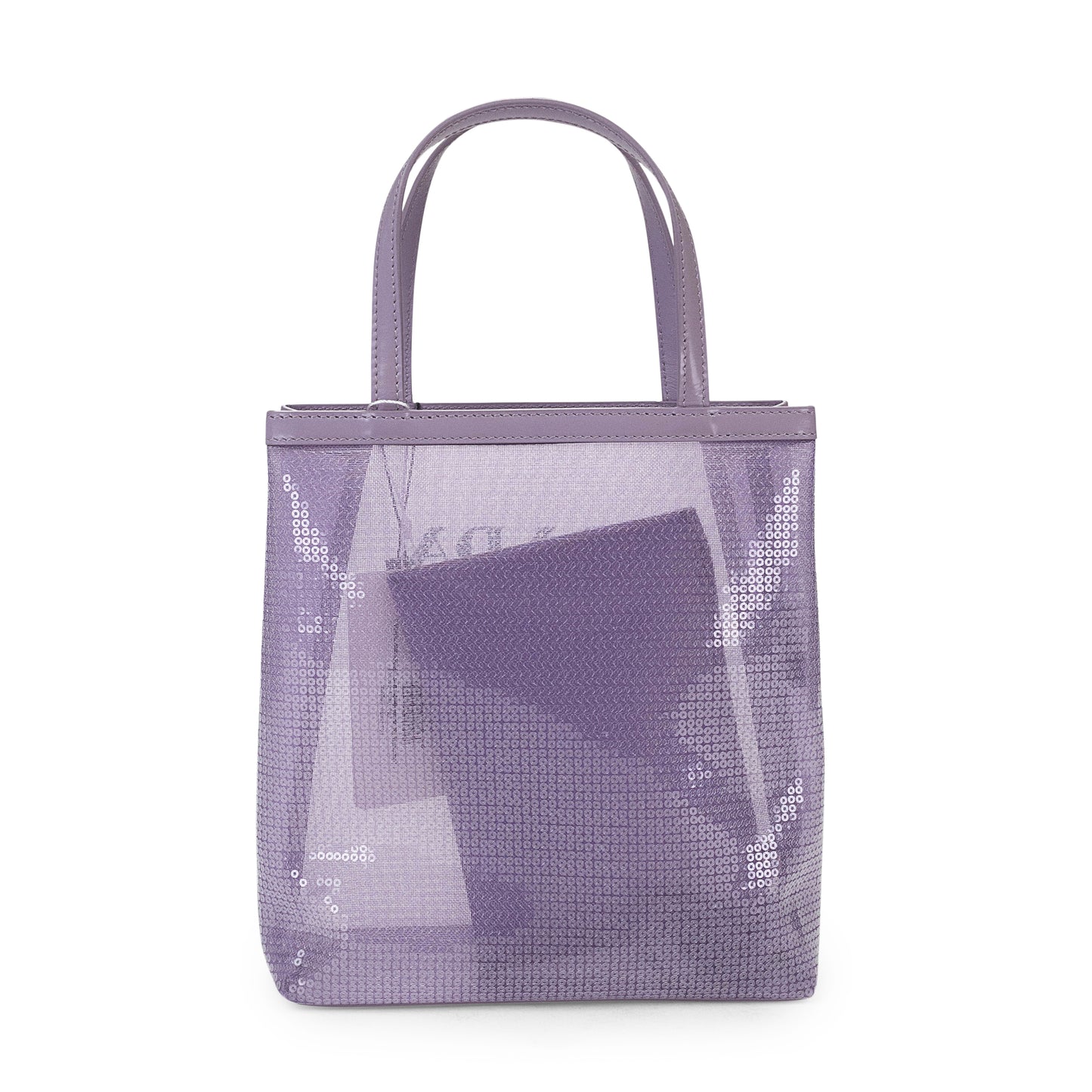 MESH LILIUM PURPLE TOTE BAG