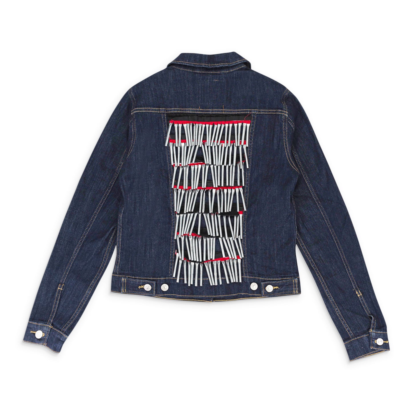 CHAMARRA LEVI'S TASSLE DENIM BLUE DENIM JACKET