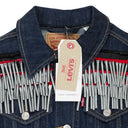 CHAMARRA LEVI'S TASSLE DENIM BLUE DENIM JACKET