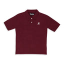 BOUCLE BURGUNDY POLO SHIRT