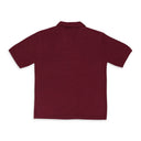 BOUCLE BURGUNDY POLO SHIRT