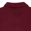 BOUCLE BURGUNDY POLO SHIRT