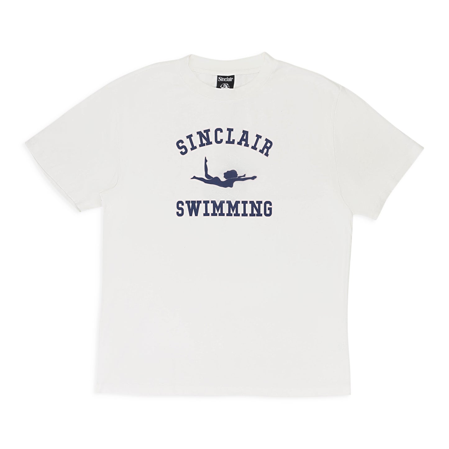 SWIMMING WHITE T-SHIRT