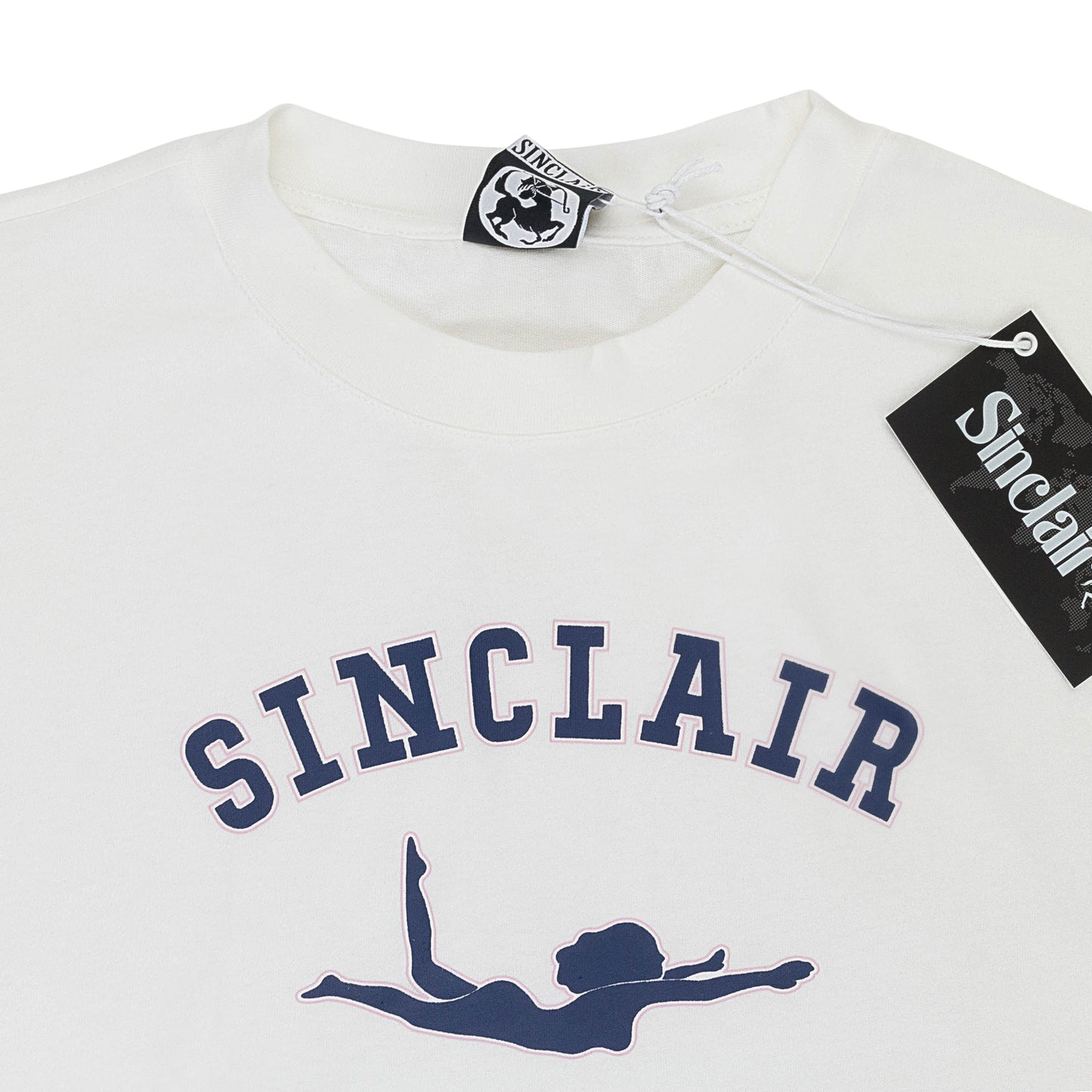 SWIMMING WHITE T-SHIRT