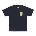 MONT-BLANC HOTEL TEE VINTAGE BLACK HEAVY WEIGHT T-SHIRT