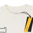 SIDE LOGO TEE VINTAGE WHITE HEAVY WEIGHT T-SHIRT