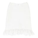 COME HITHER WHITE MINI SKIRT