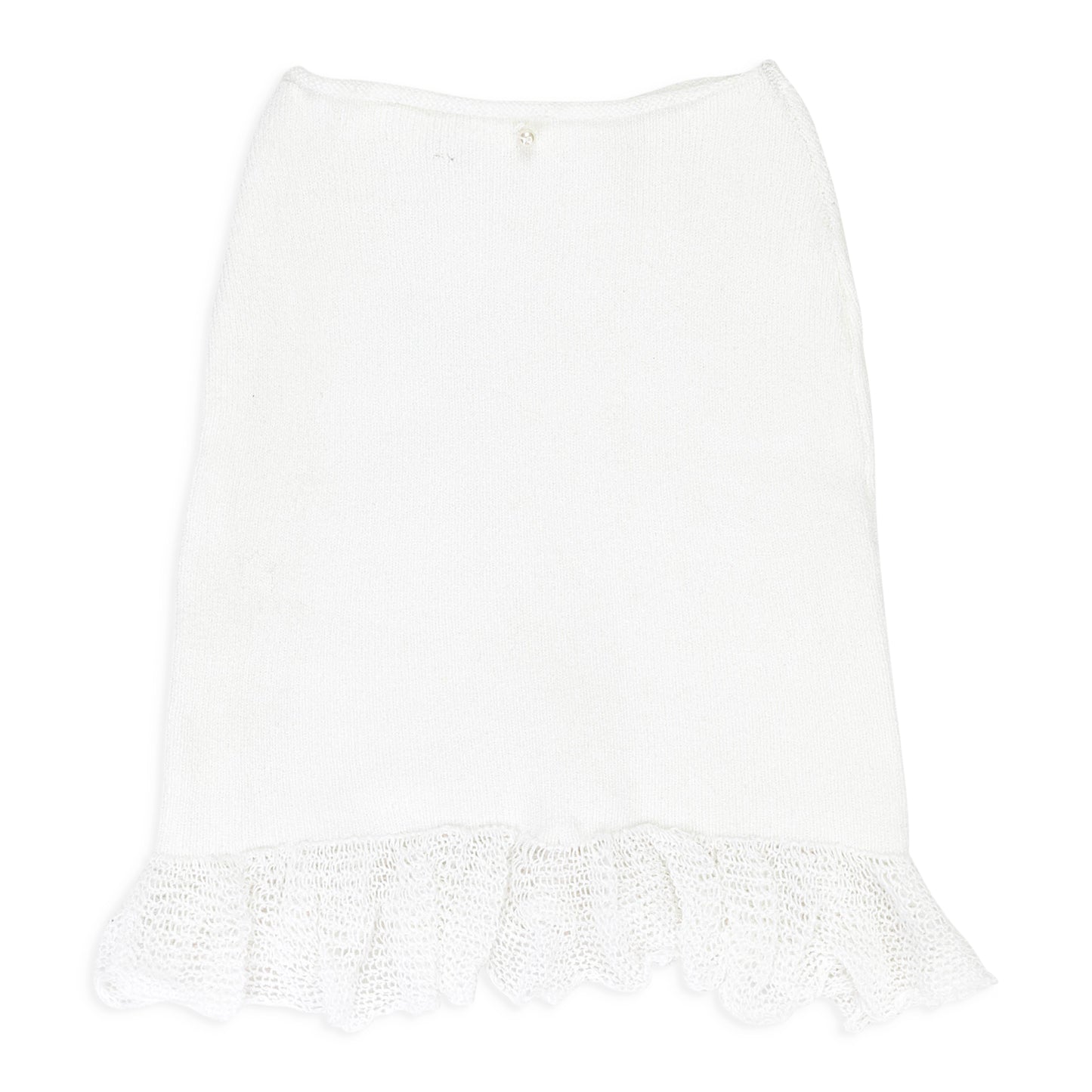 COME HITHER WHITE MINI SKIRT