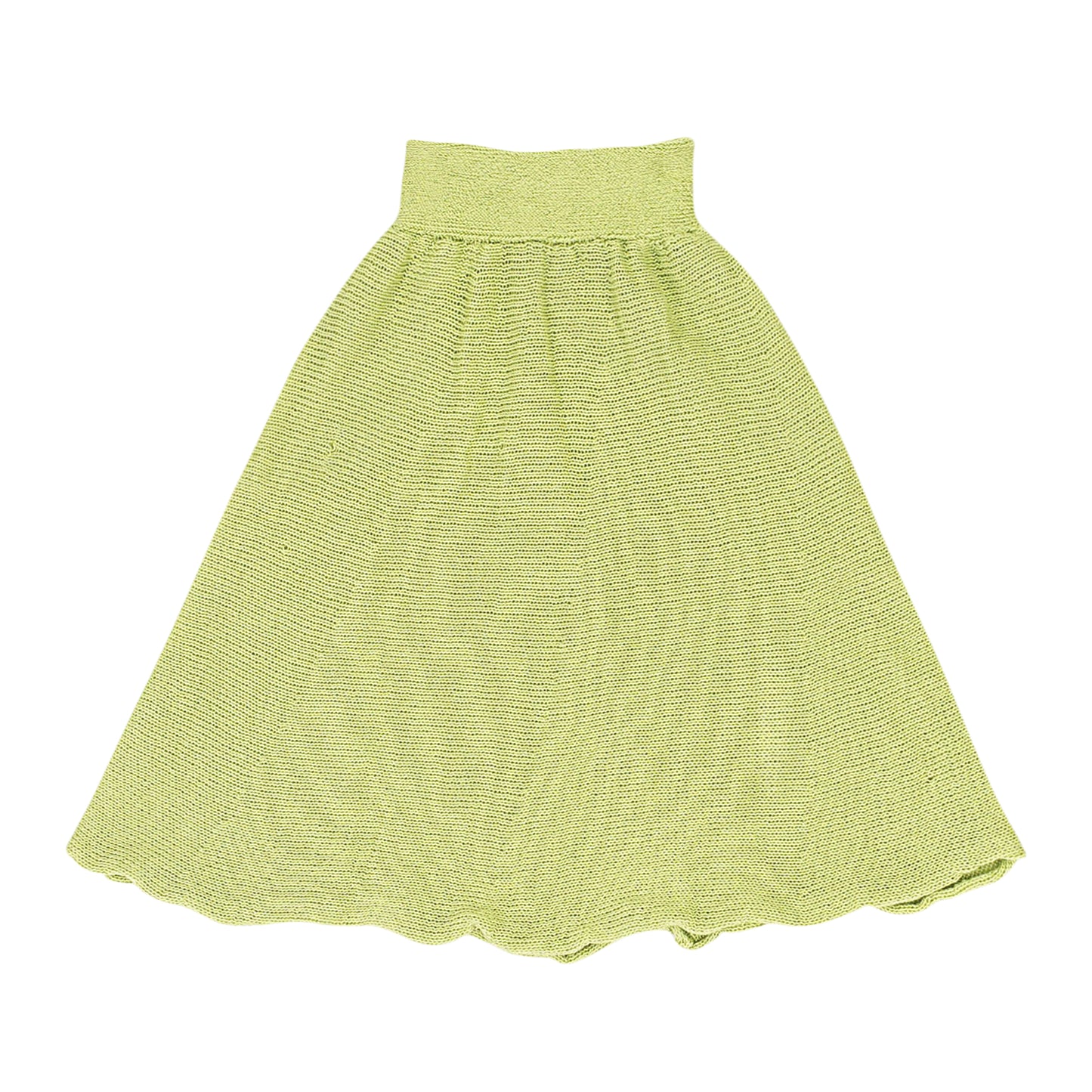 BETROTHED LIME MINI SKIRT