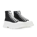 STI TO TREAD SLICK BLACK WHITE BOOTS