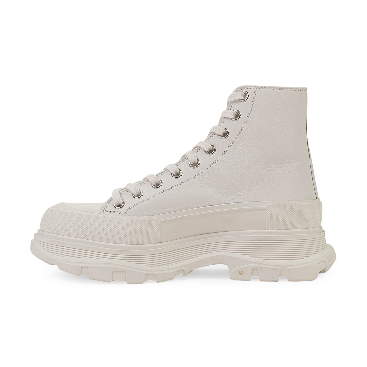 H. BOOT TREAD SLICK WHITE BOOTS