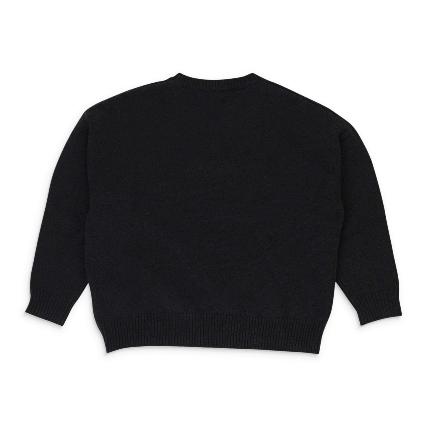 CASHMERE SWEATER BLACK SWEATSHIRT