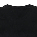 CASHMERE SWEATER BLACK SWEATSHIRT