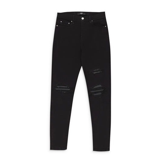 MX1 BLACK SKINNY JEANS