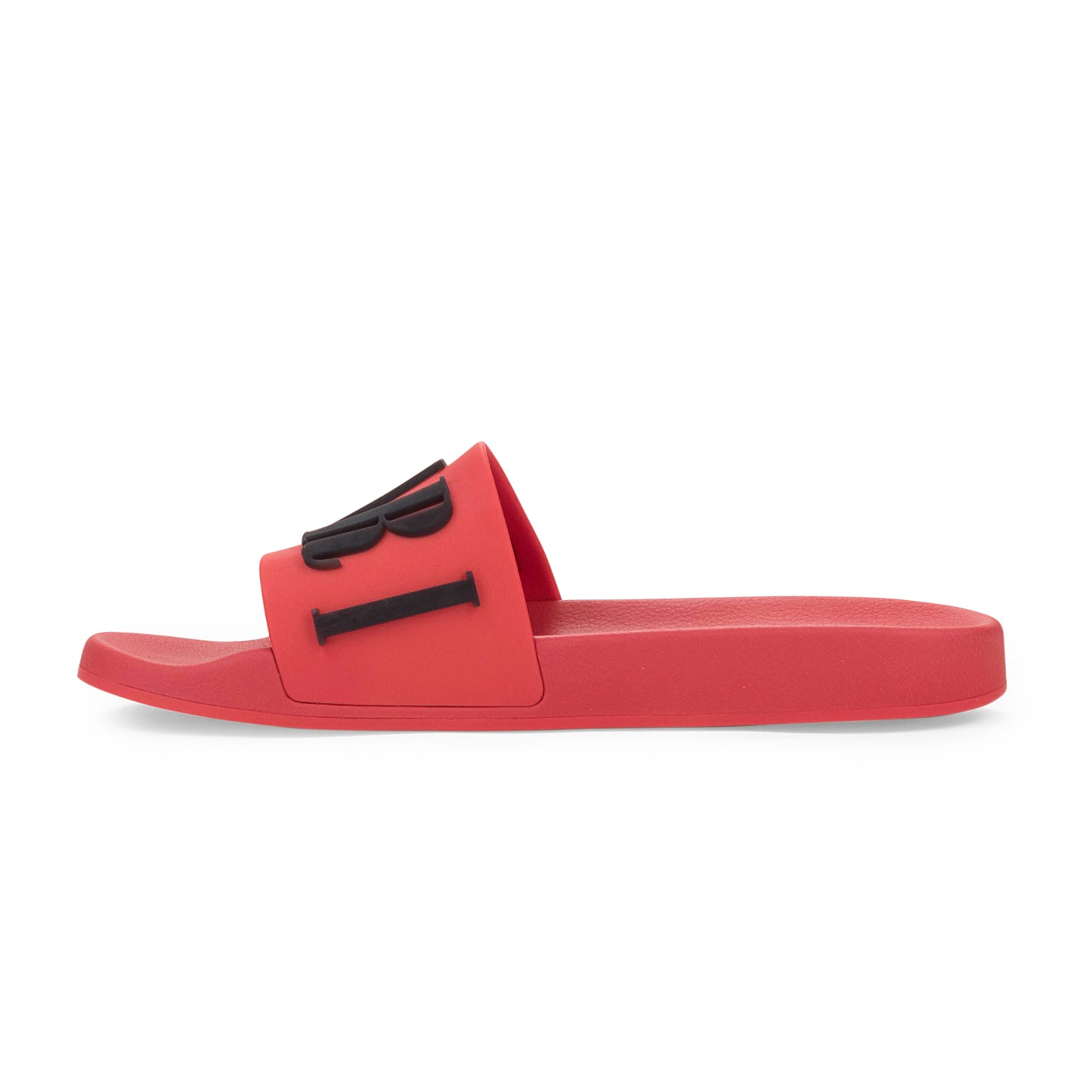 LOGO POOL RED BLACK POOL SLIDES