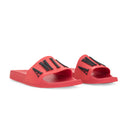 LOGO POOL RED BLACK POOL SLIDES