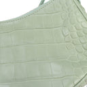 CAGOLE LIGHT GREEN SHOULDER BAG