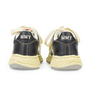 WHITE BLACK LOW-TOP SNEAKER